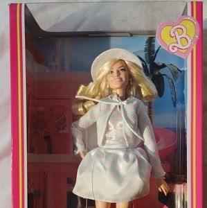 Barbie: The Movie Collectible Doll Margot Robbie as Barbie in Plaid Matching Set